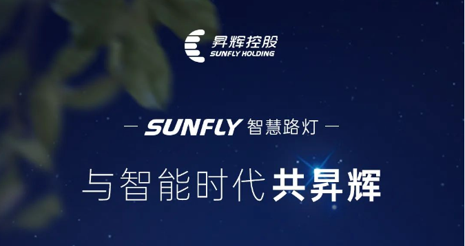 SUNFLY智慧路灯丨与智能时代共昇辉